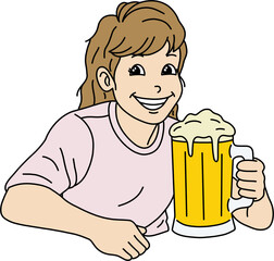 맥주 건배2