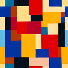 Colorful Abstract Seamless Geometric Pattern Background Texture Design Vector Print Wallpaper

