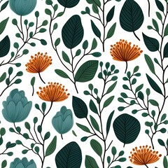 Colorful Abstract Seamless Geometric Pattern Background Texture Design Vector Print Wallpaper


