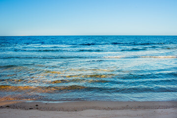 beautiful views of the coast of sahl hasheesh hurghada for banner background
