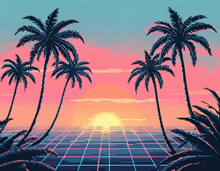 Naklejka premium Smiling Autumn Pumpkins and Apples with Fall Leaves