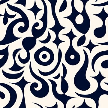 Colorful Abstract Seamless Geometric Pattern Background Texture Design Vector Print Wallpaper

