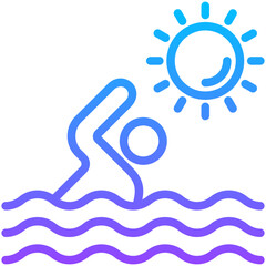 Swimming Icon