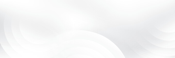 Abstract  white and gray color, modern design stripes background with curve lines. Vector illustration.