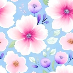 Colorful Abstract Seamless Geometric Pattern Background Texture Design Vector Print Wallpaper

