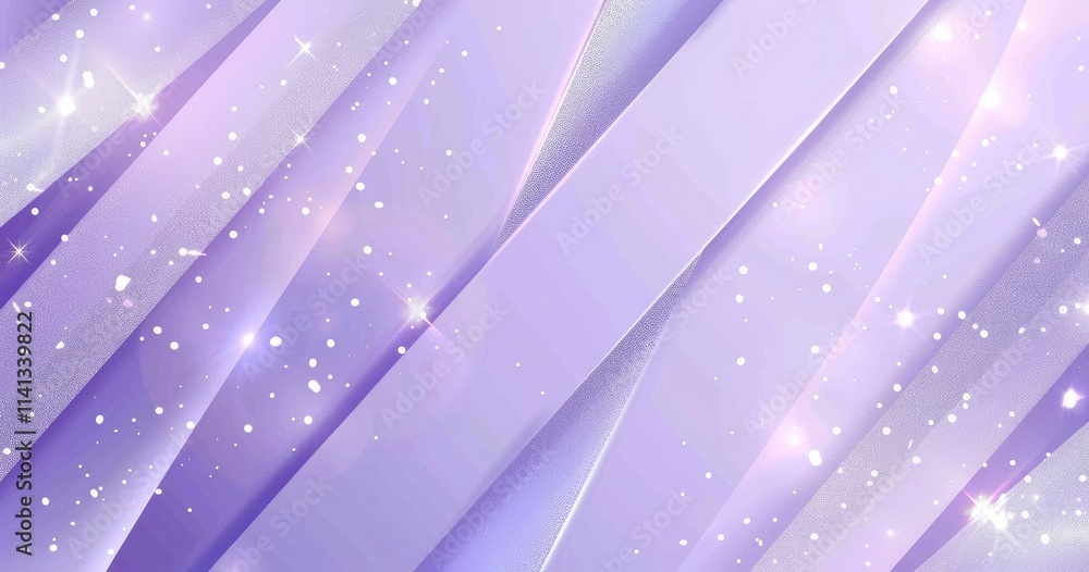 Aufkleber a soft purple abstract background with shimmering elements and diagonal lines.
