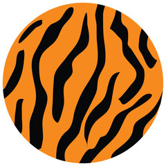 Round Design for Keychain