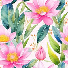 Colorful Abstract Seamless Geometric Pattern Background Texture Design Vector Print Wallpaper

