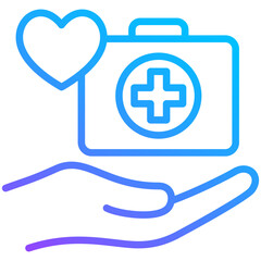 Obraz premium Health Service Icon