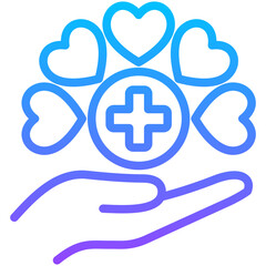 Obraz premium Aid Icon