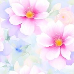 Colorful Abstract Seamless Geometric Pattern Background Texture Design Vector Print Wallpaper

