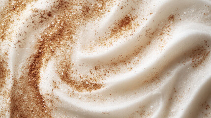 Creamy Whipped Topping with Cinnamon Sprinkle