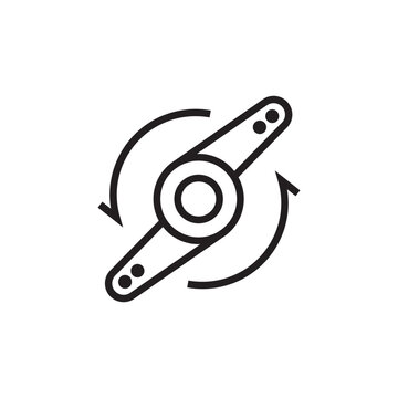 recommend clip art: fan propeller machine turbine pulsator speed icon vector editable stroke eps