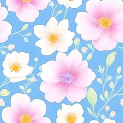 Fototapeta premium Colorful Abstract Seamless Geometric Pattern Background Texture Design Vector Print Wallpaper