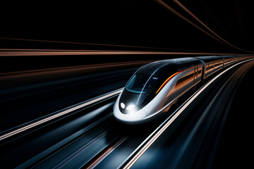 a high speed train