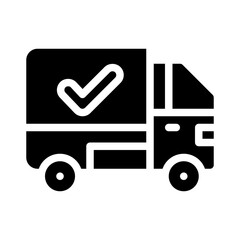 delivery glyph icon