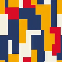 Colorful Abstract Seamless Geometric Pattern Background Texture Design Vector Print Wallpaper

