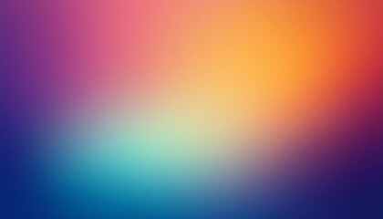 Obraz premium Blurred gradient abstract background with a subtle grainy texture; banner, screen saver. generate AI