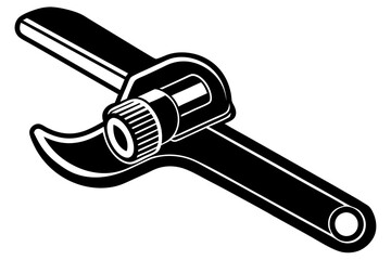Tubing Cutter vector silhouette