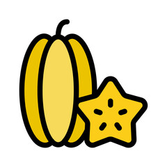 Star Fruit Icon