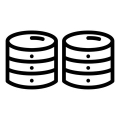 database Line Icon