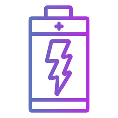 battery Gradient icon