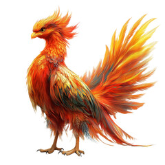 Rooster Isolated Transparent Background