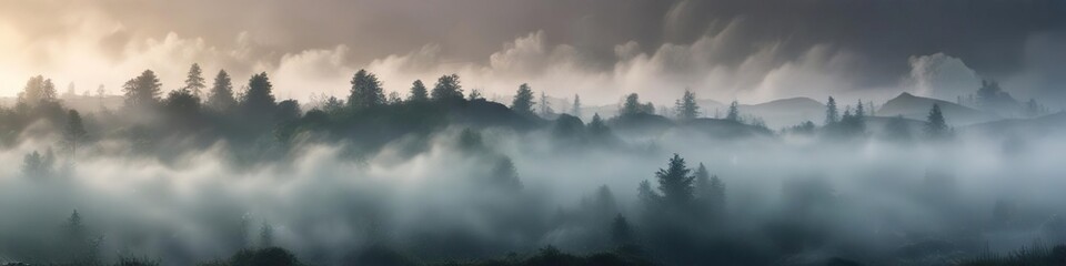 Abstract background of fog and mist with a subtle ripple effect, creating a sense of movement, hazy, ripple