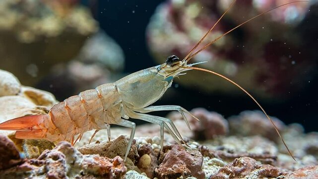 Close up of a shrimp