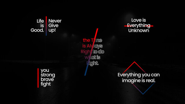 Motion Titles Animated