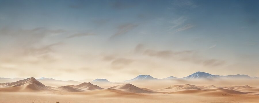 Dusty background with abstract beige and sky blue gradient texture , earthy, muted