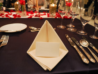 テーブルセッティング