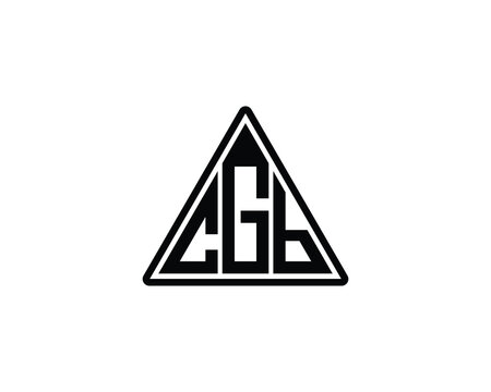 CGB logo design vector template. CGB