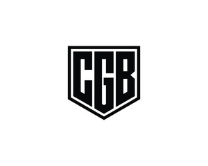 CGB logo design vector template. CGB