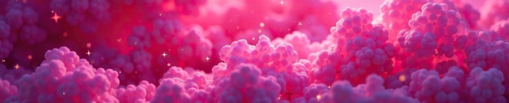 Gl?hende Wellen im rosa Hintergrund mit neonfarbenen Plastikknetenmassen, helligkeit, fl?ssig, wellen