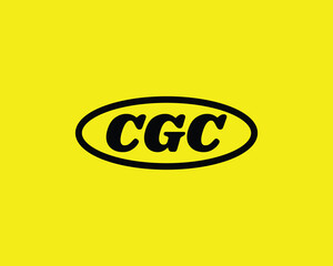 CGC logo design vector template. CGC
