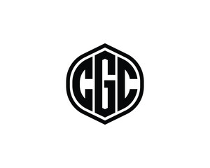 CGC logo design vector template. CGC