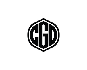 CGD logo design vector template. CGD