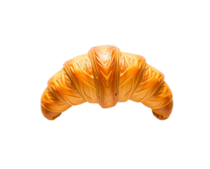 croissant isolated on white background