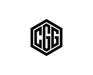 CGG Logo design vector template. CGG