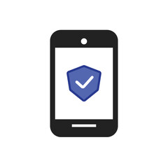 Security Icon Secured Phone