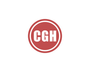 CGH logo design vector template. CGH