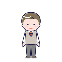 スーツ中年／男性 09