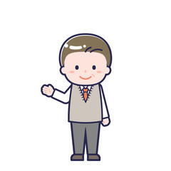 スーツ中年／男性 15