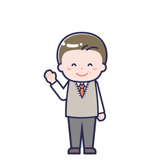 スーツ中年／男性 17