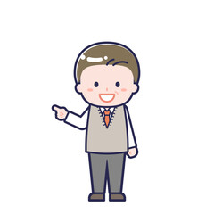 スーツ中年／男性 16