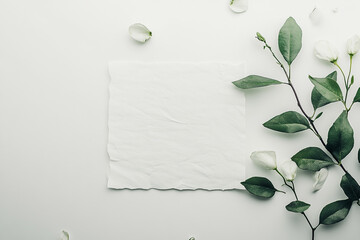 Create personalized Valentine’s Day messages with floral accents and blank stationery