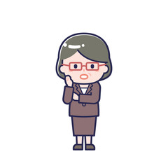 スーツ中年／女性 20