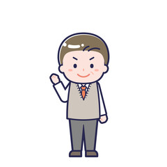 スーツ中年／男性 12