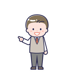 スーツ中年／男性 16